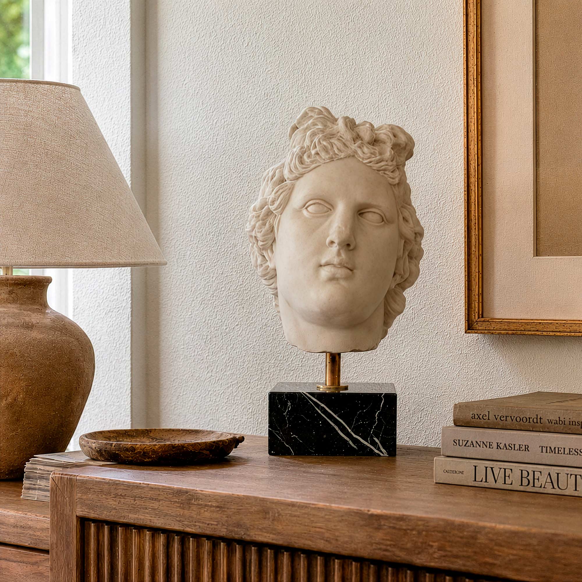 Marble head of Artemis