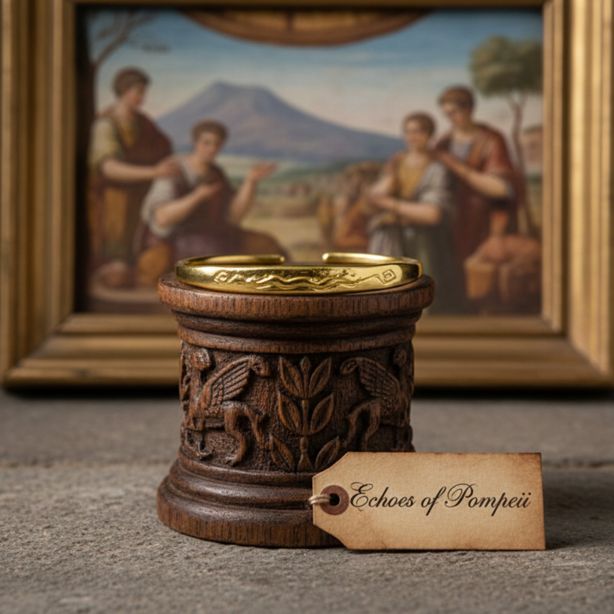 Pulsera con Serpiente en Relieve - Plata 925