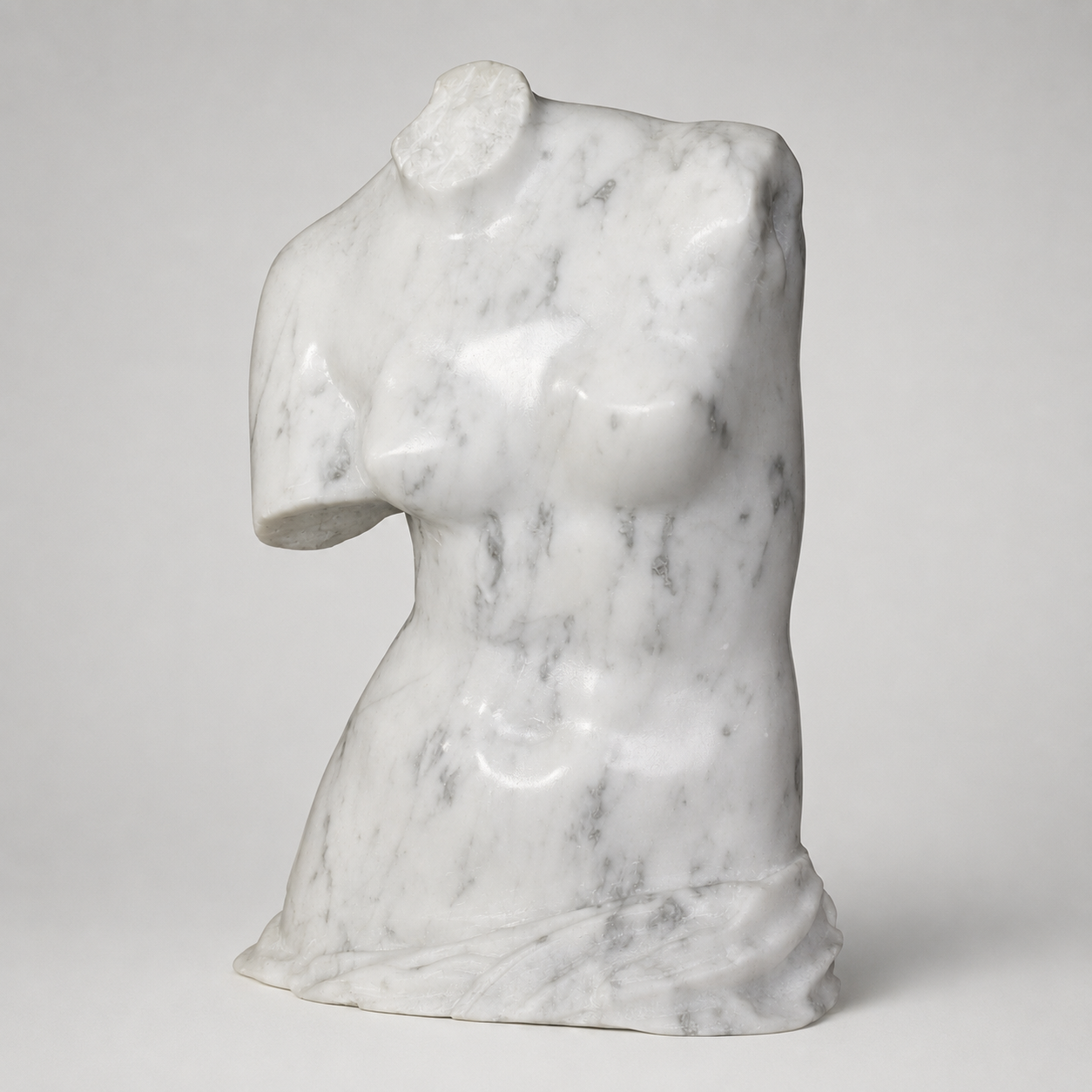 Venus de Milo (Fragmento de Venus) - Busto en mármol de Carrara 28 cm