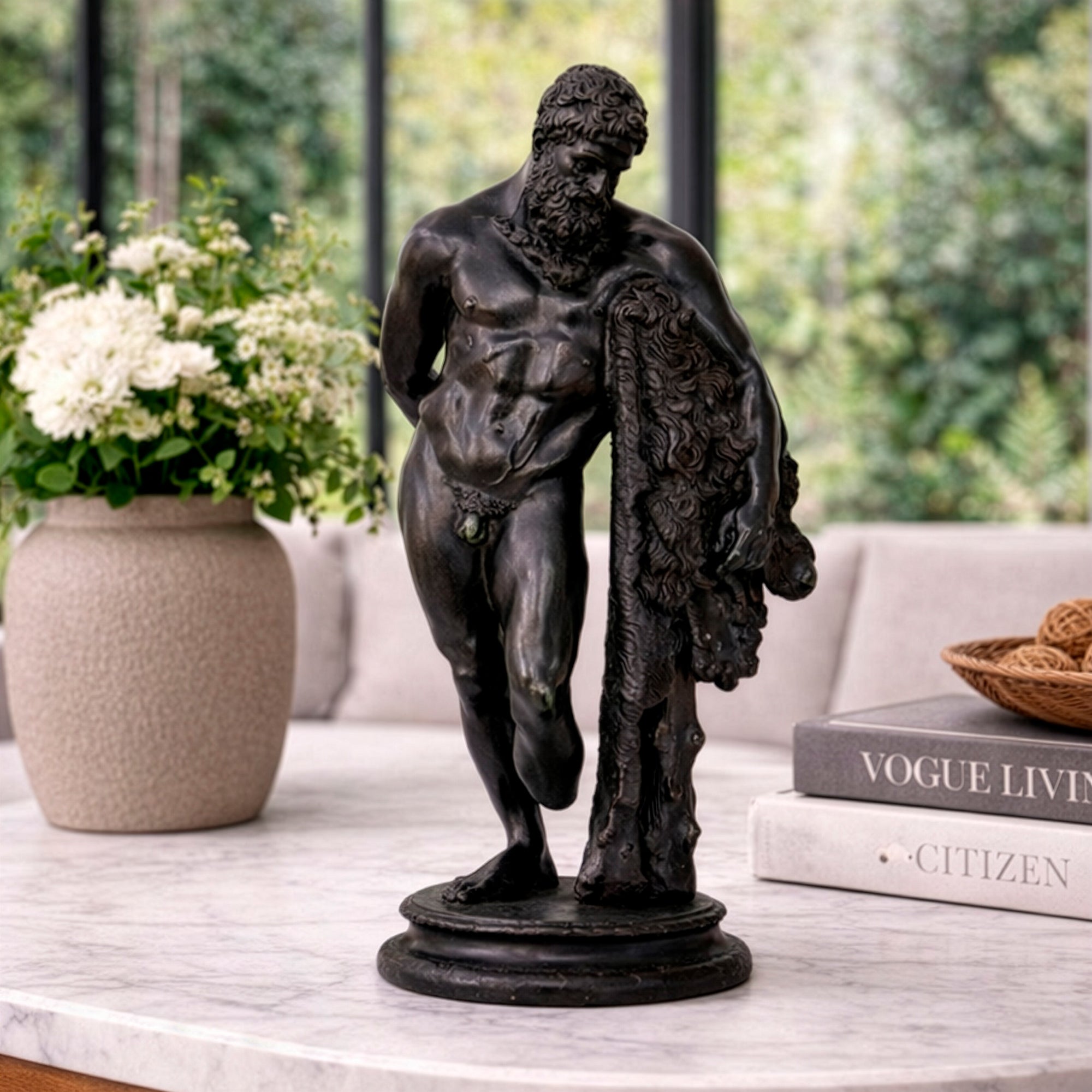 Hercules Farnese - Bronze statue 38.5 cm – Museum Shop Italy