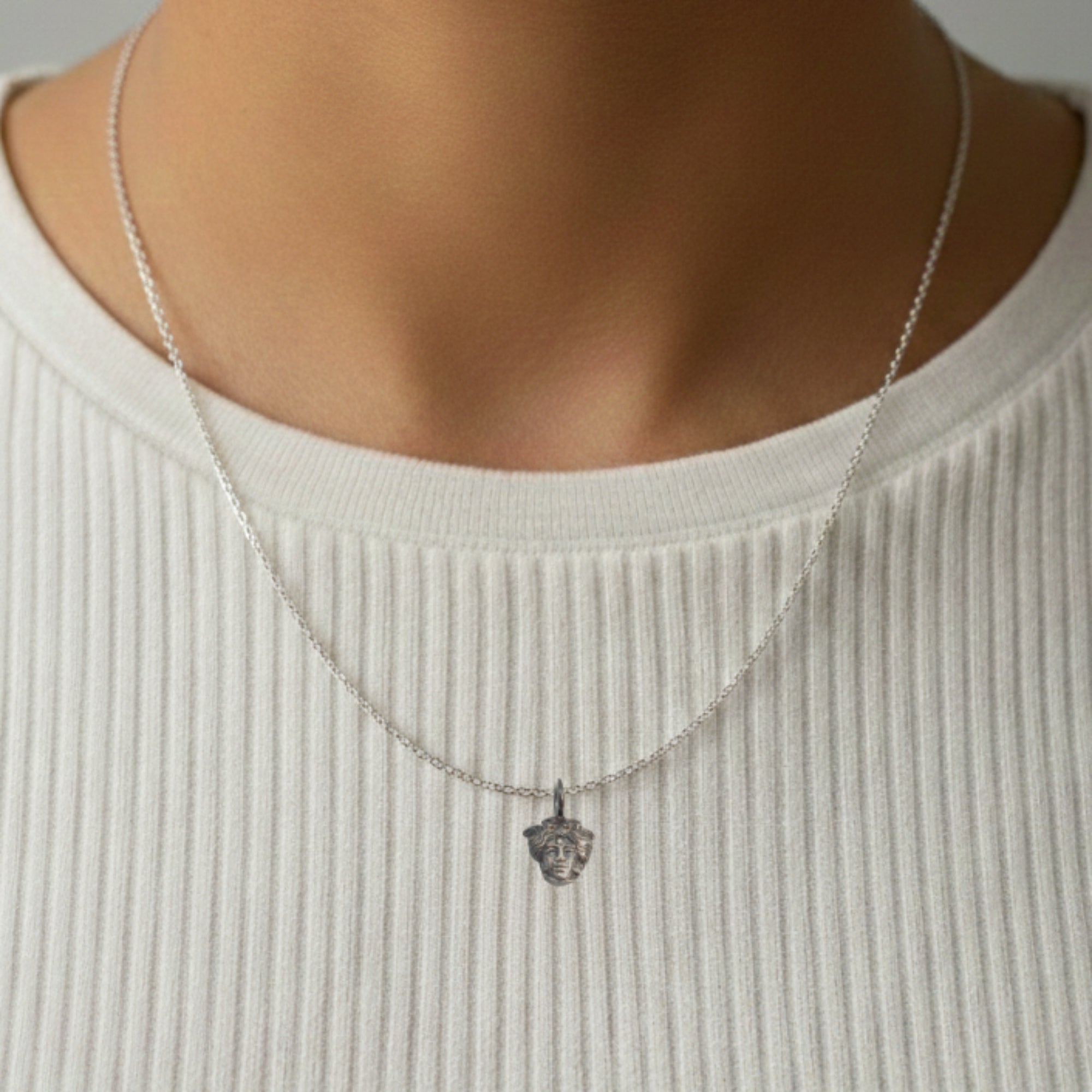  Theater Masks Sterling Silver Pendants