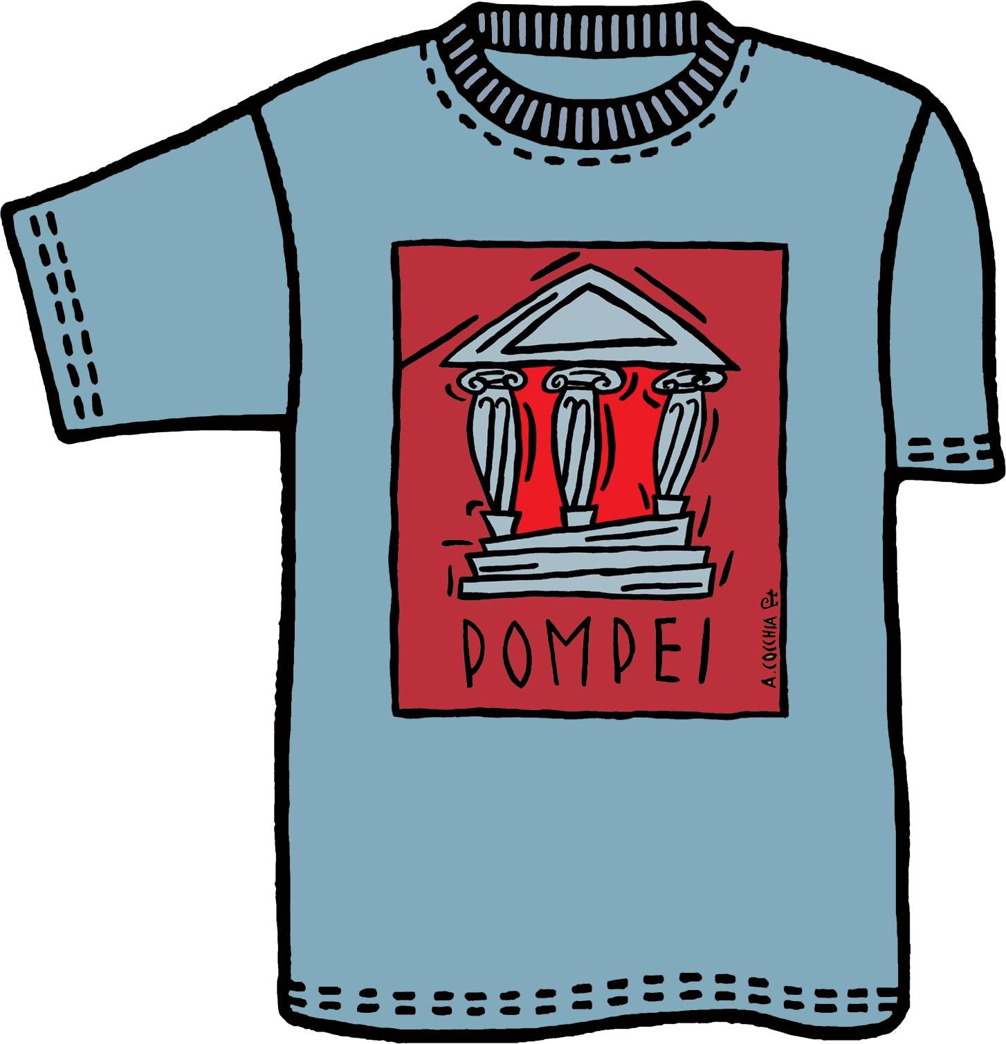 T-shirt Bambino Tempio Ionico Pompei 