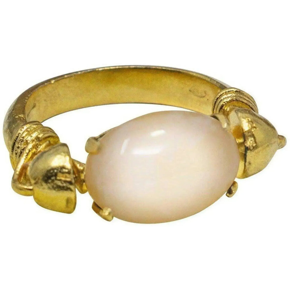 Gold-plated silver ring from Ercolano