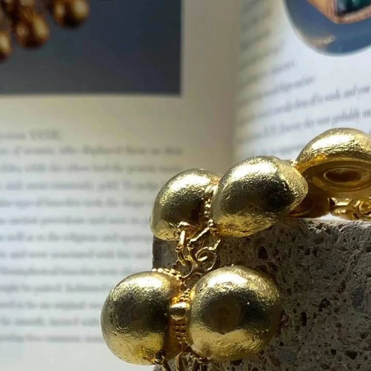 Bracelet armilla en or, inspiré de Pompéi
