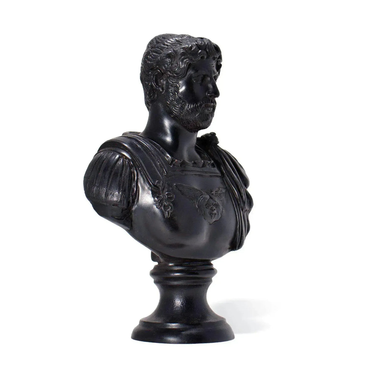 Buste en bronze de l'empereur Hadrien