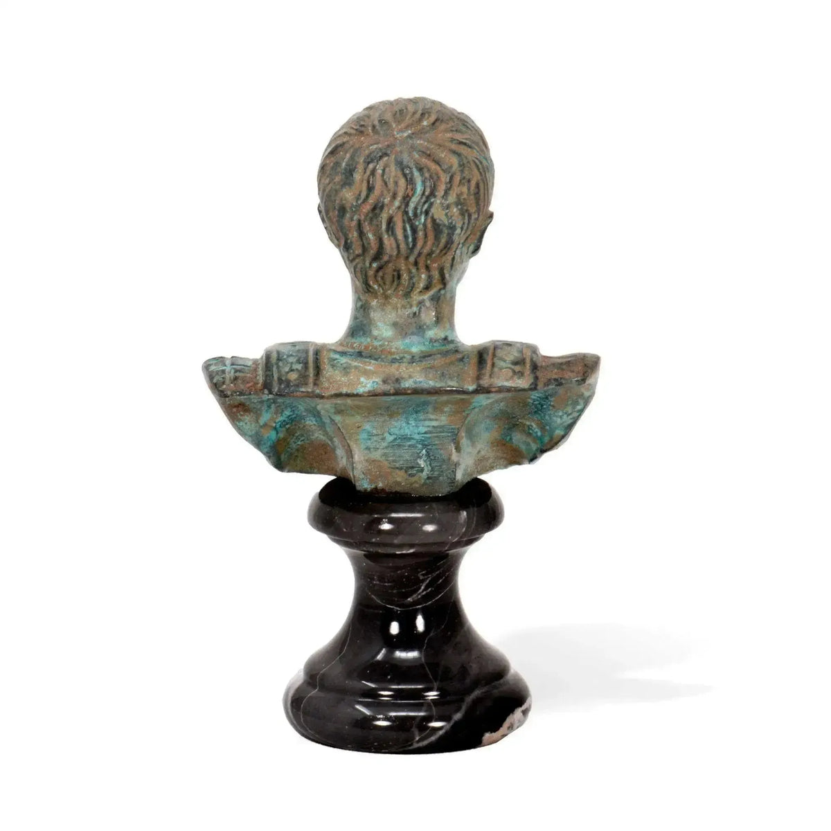 Buste en bronze de l'empereur romain Auguste