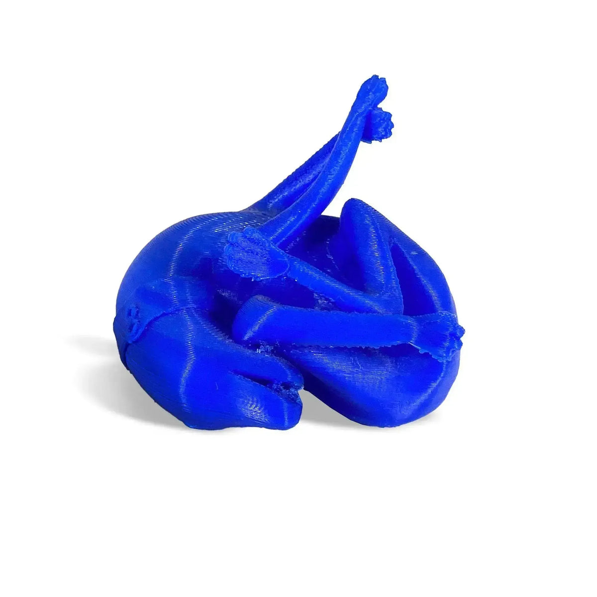 Perro Pompeya fundido 3D Impreso azul