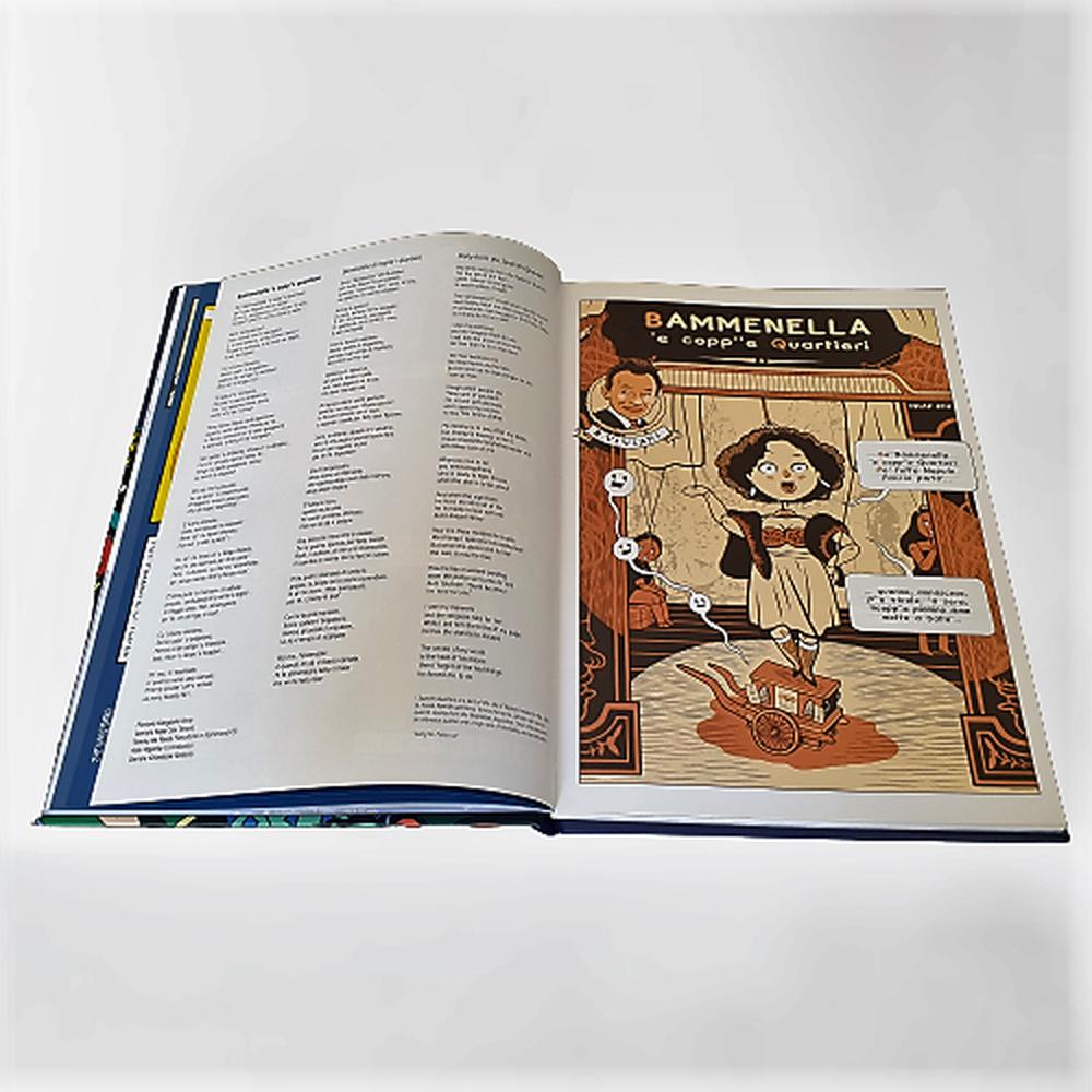 Daniele Sepe Canzoniere Illustrato "es un hermoso volumen de 106 páginas que contiene 12 cómics para 12 canciones. - Museum-Shop.it