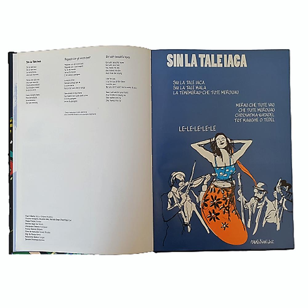 Daniele Sepe Canzoniere Illustrato "es un hermoso volumen de 106 páginas que contiene 12 cómics para 12 canciones. - Museum-Shop.it