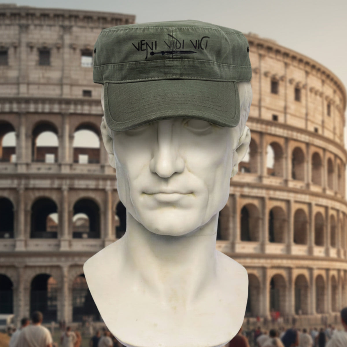 Chapeau réglable en coton fabriqué en Italie