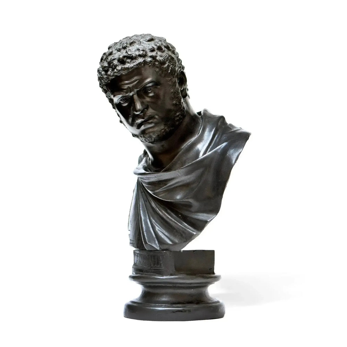 Statue en bronze de l'empereur Caracalla