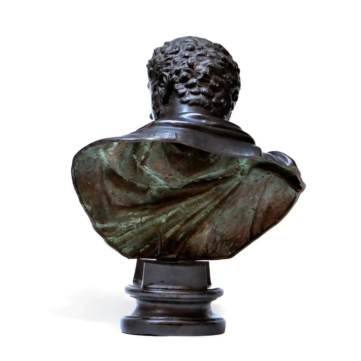 Statue en bronze de l'empereur romain de Caracalla
