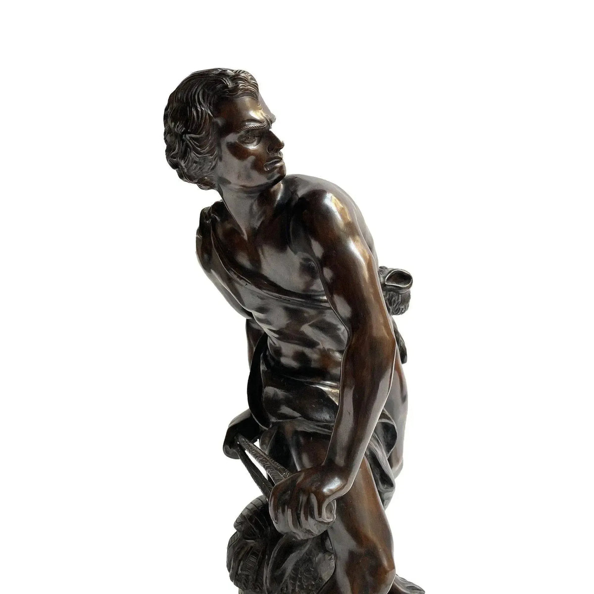 Reproducción en bronce del David de Bernini; Primer piso. 