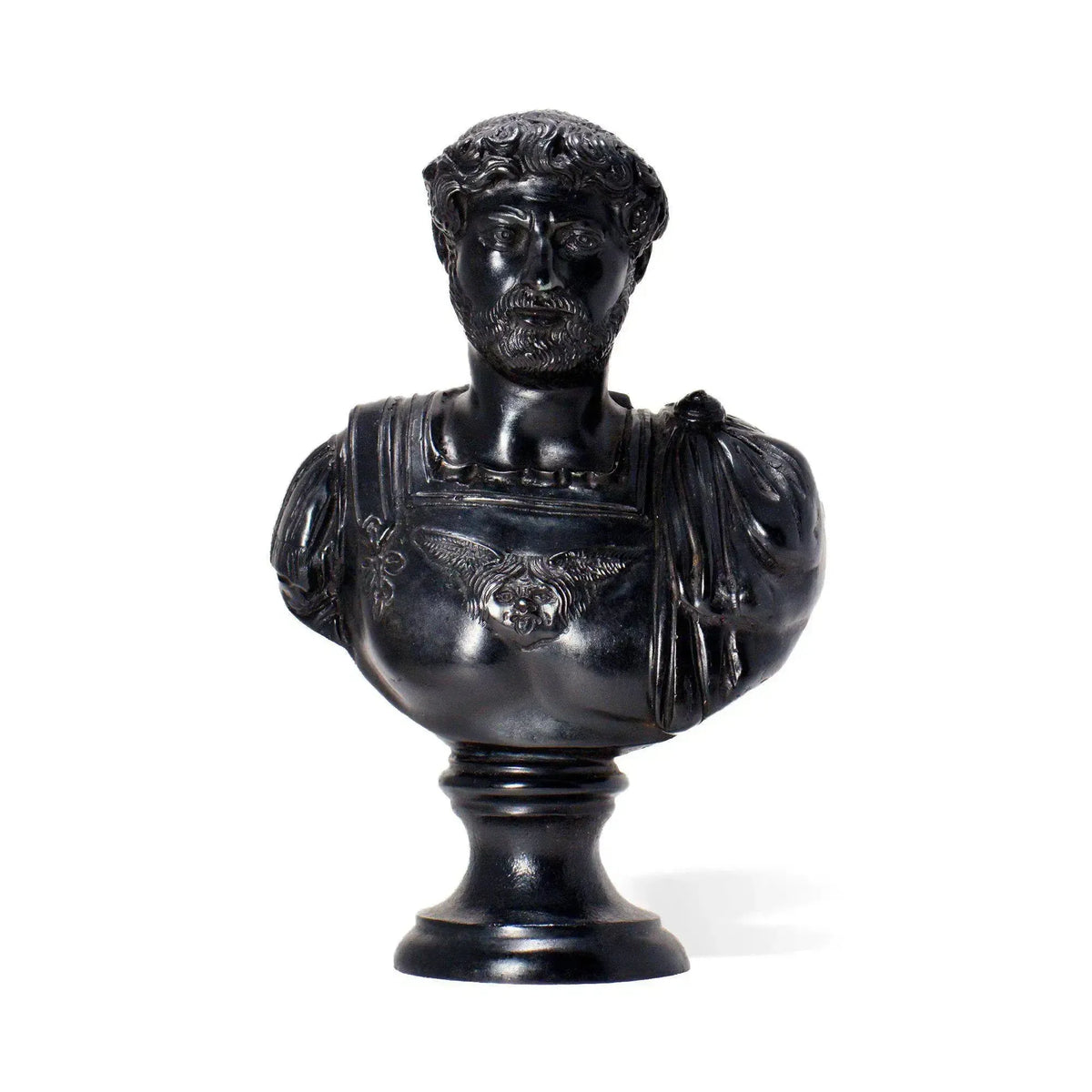 Roman Emperor Hadrian - Bronze Bust – Museum Shop Italy