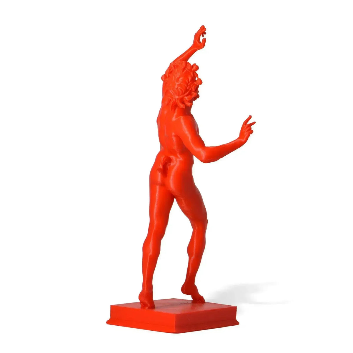 Three-dimensional printed dancing faun of Pompeii