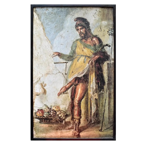 Príapo de la Casa de los Vettii en Pompeya - Fresco