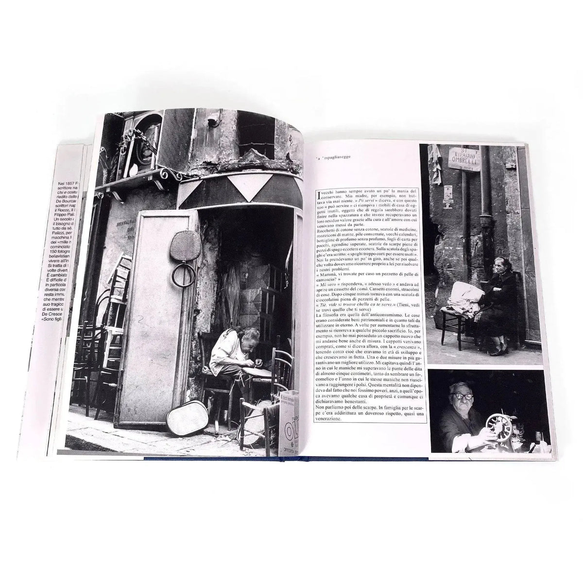 Photos tirées du livre "La Napoli di Bellavista" 