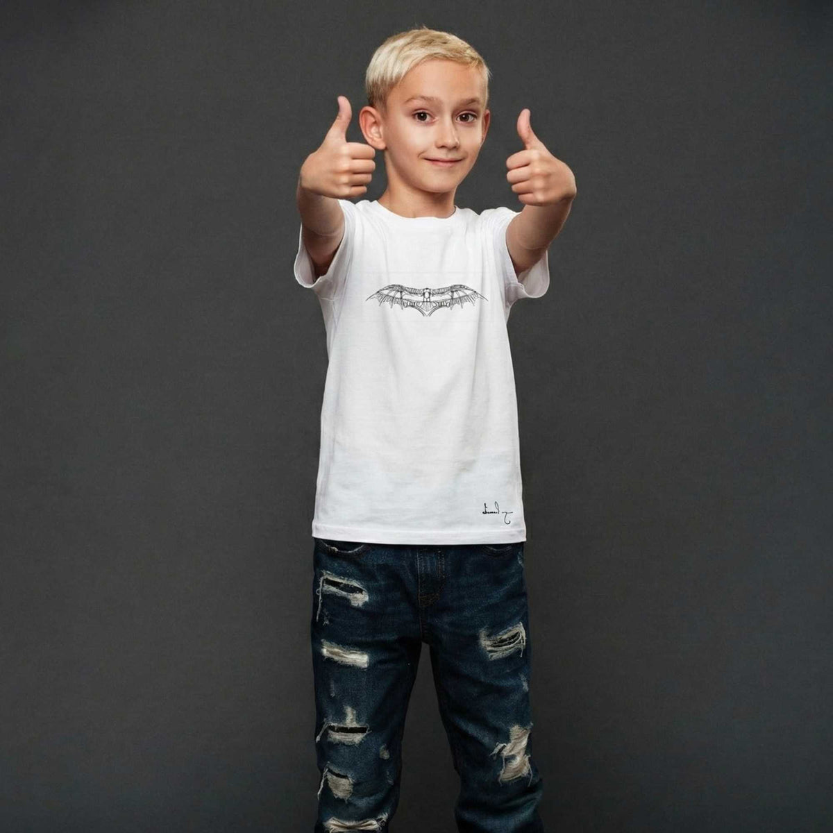 Camiseta Infantil Leonardo da Vinci – Arte & Ingeniería, Tienda del Museo
