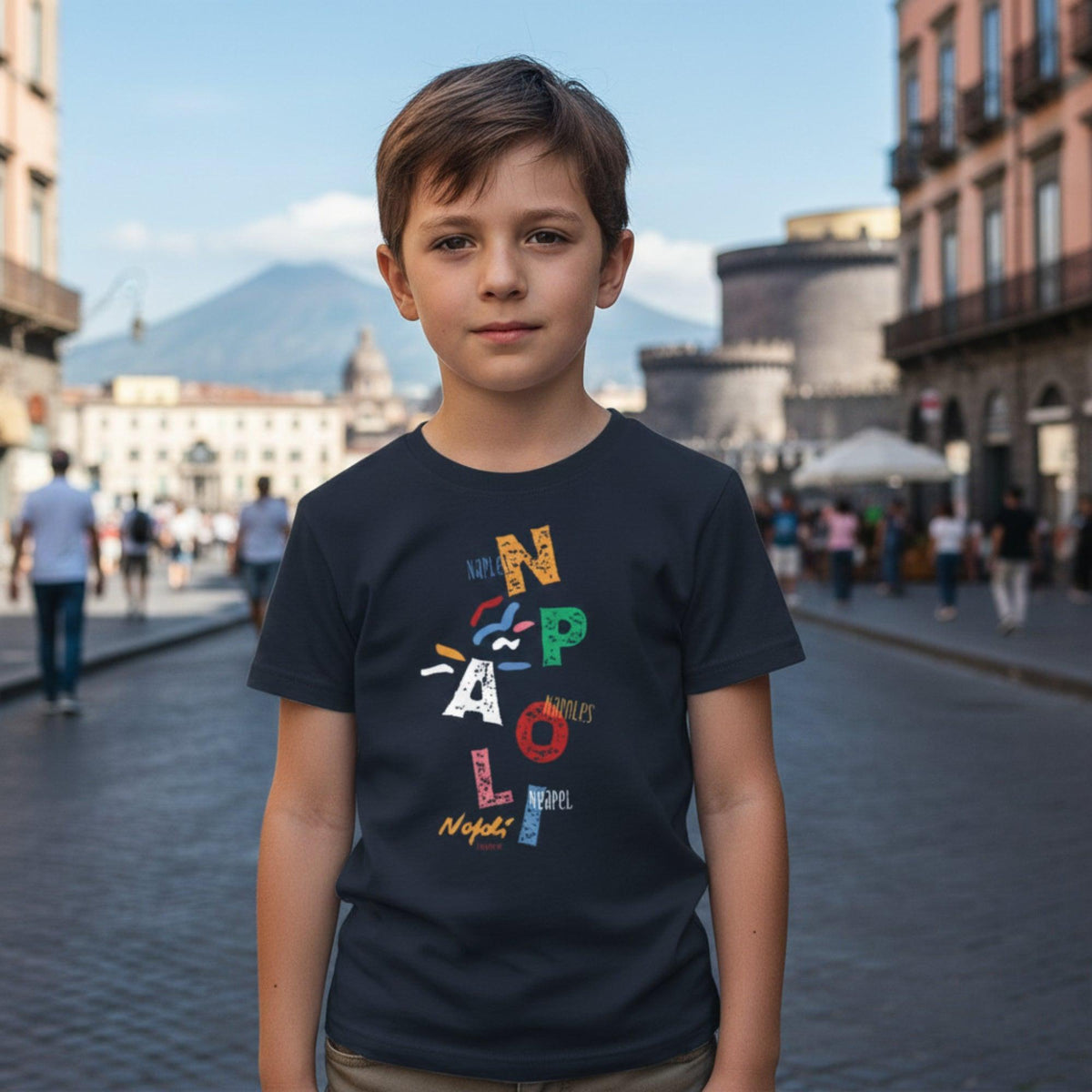 T-shirt enfant Colore&Calore Napoli Matilde Lepore
