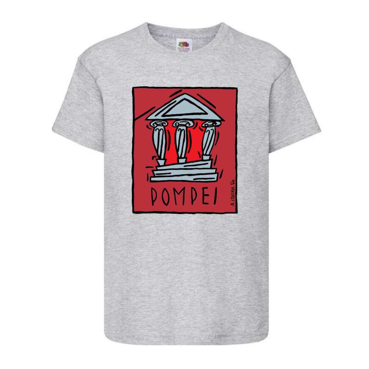 Children's T-shirt Ionic Temple Pompeii