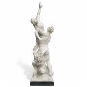 Statua in marmo di 68 cm del Ratto delle Sabine