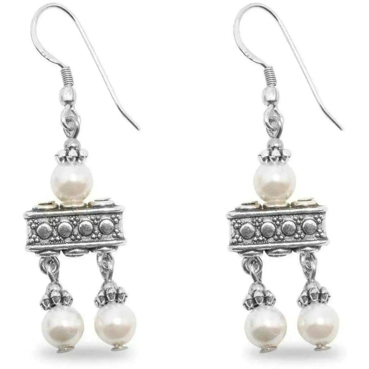 Ancient Roman crotalia earrings