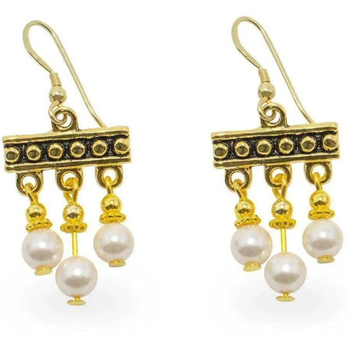 Crotalia Pompeian jewelry earrings