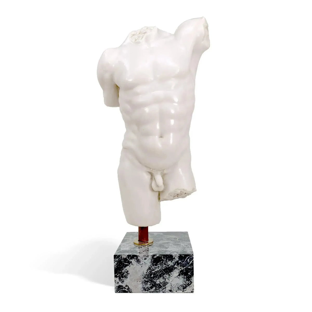 Torso di Perseo in marmo vista frontale 