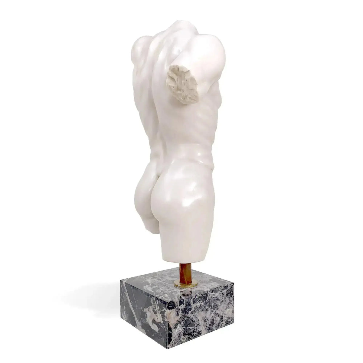 Classic art reproduction of the marble bust of Perseus.
