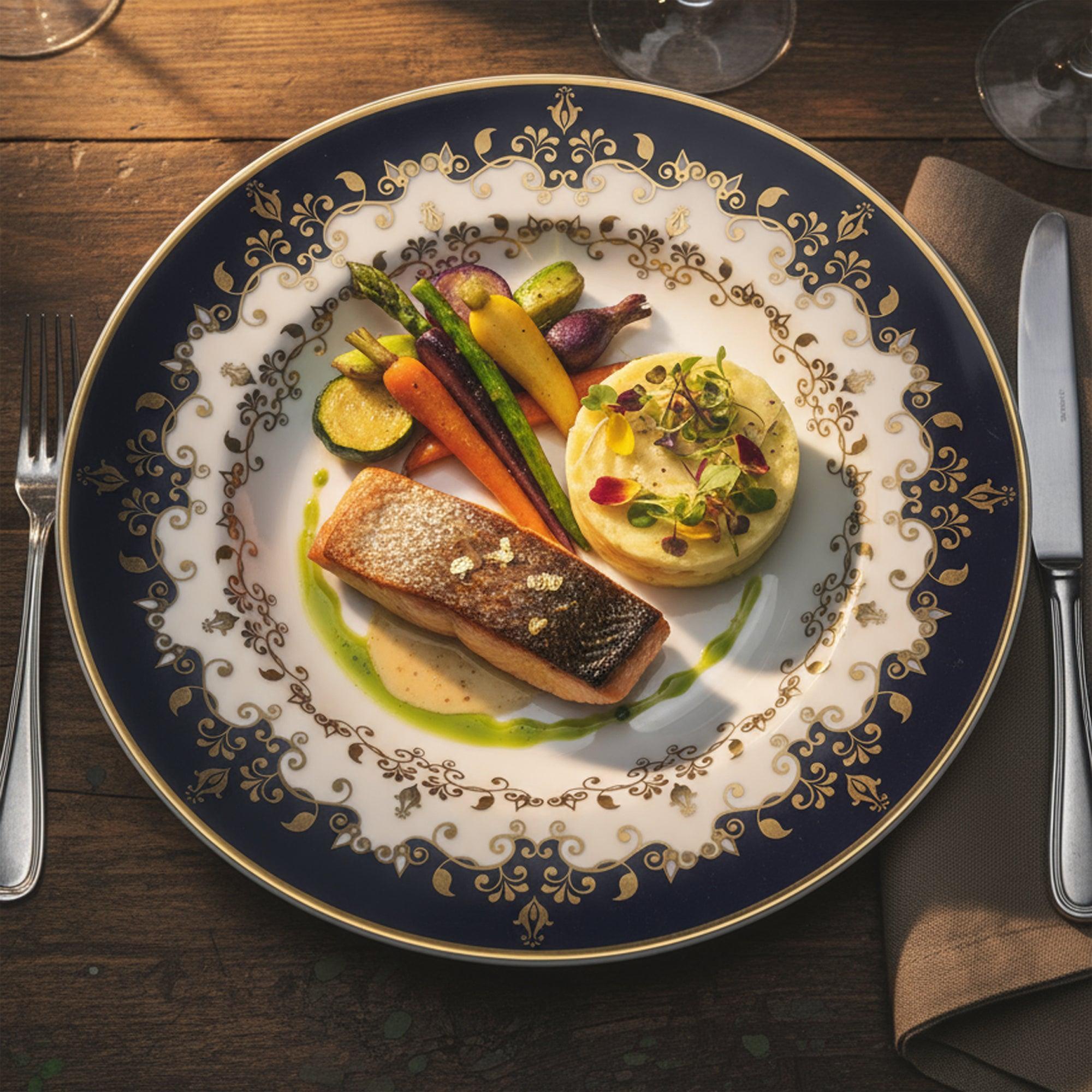 Set di Piatti in Porcellana di Capodimonte – Collezione Reale