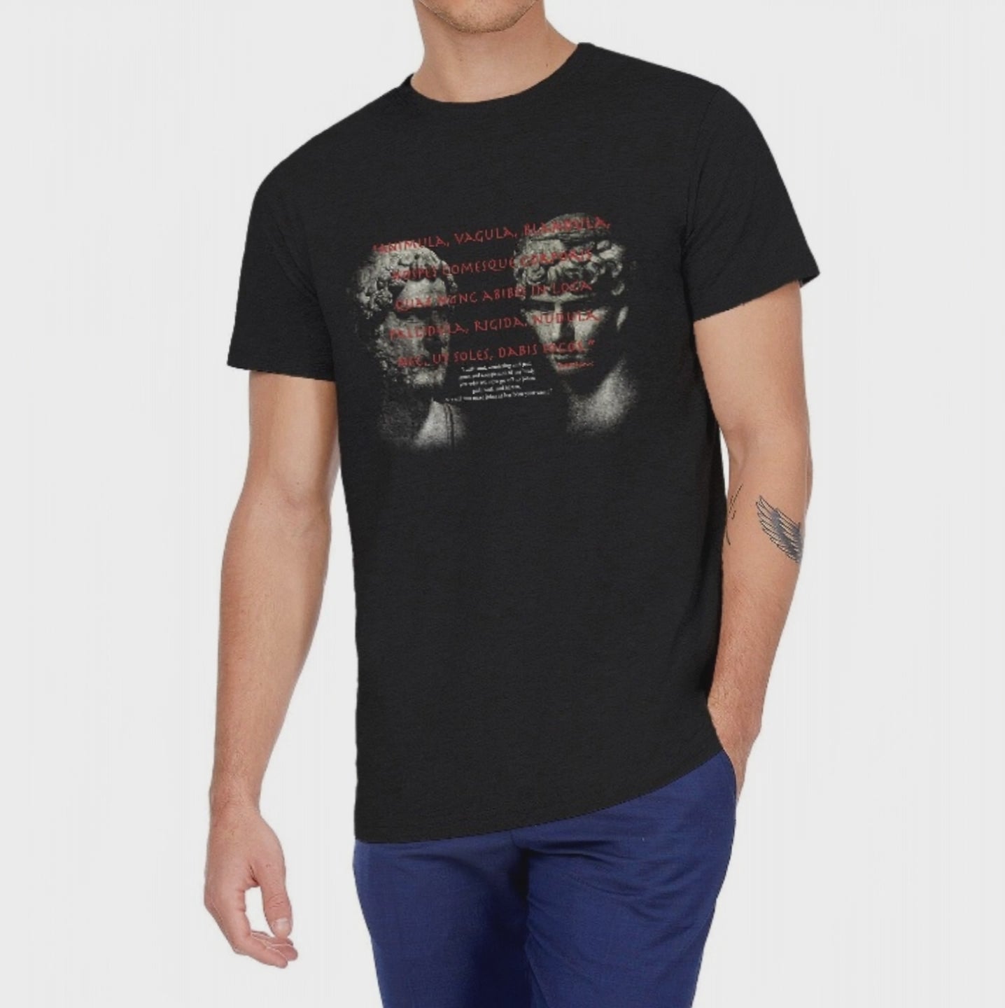 T-shirt Uomo in Cotone Hadrianus & Antinous