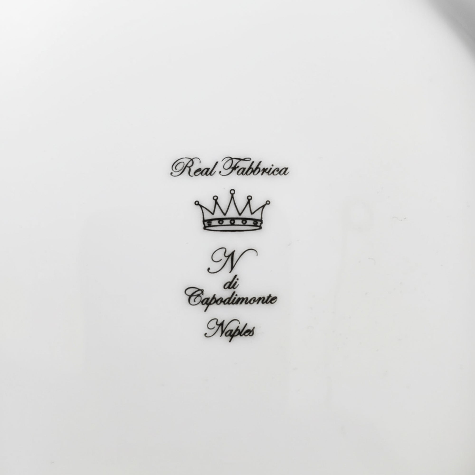 Set di Piatti in Porcellana di Capodimonte – Collezione Reale