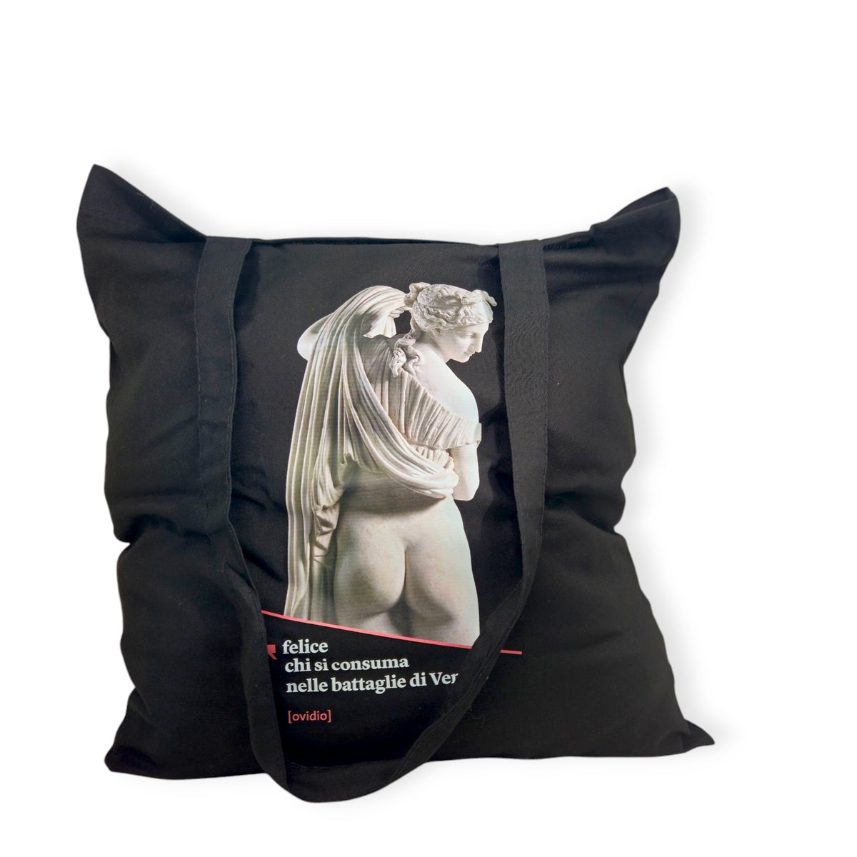 Venus Callipygian shopper bag in natural cotton