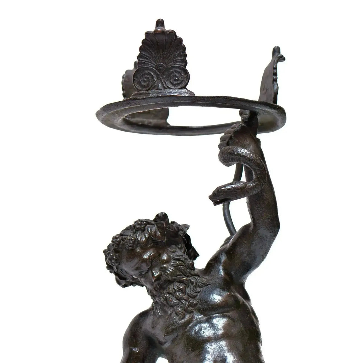 Sculpture pompéienne en bronze de Silène