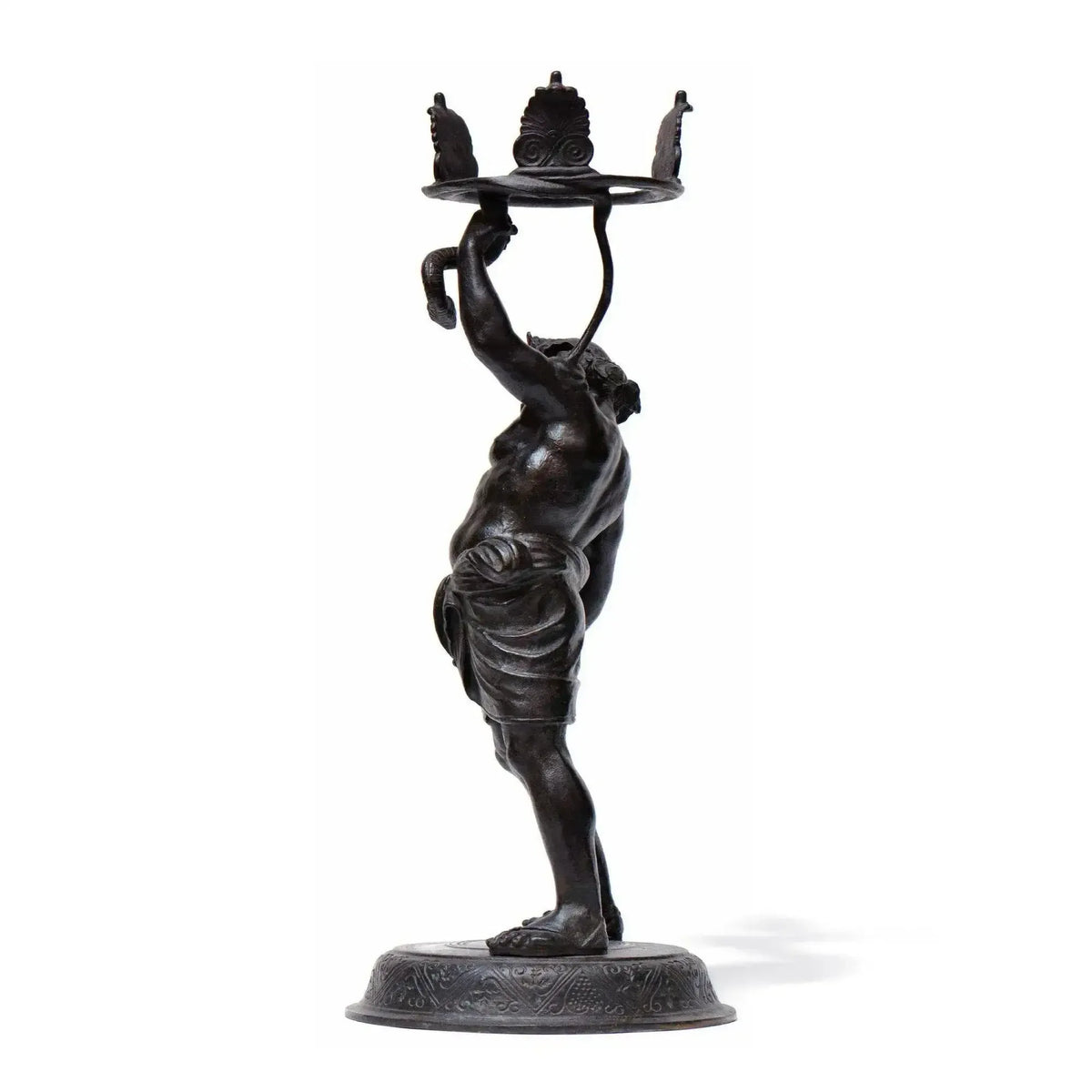Statue en bronze de Silène de Pompéi