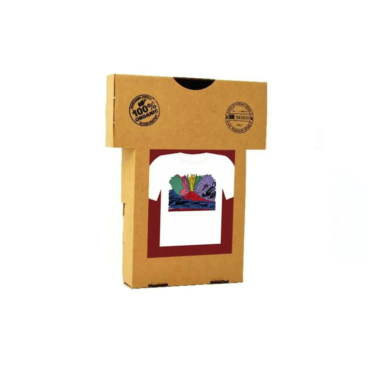 Caja para envío de la camiseta "Vesubio"