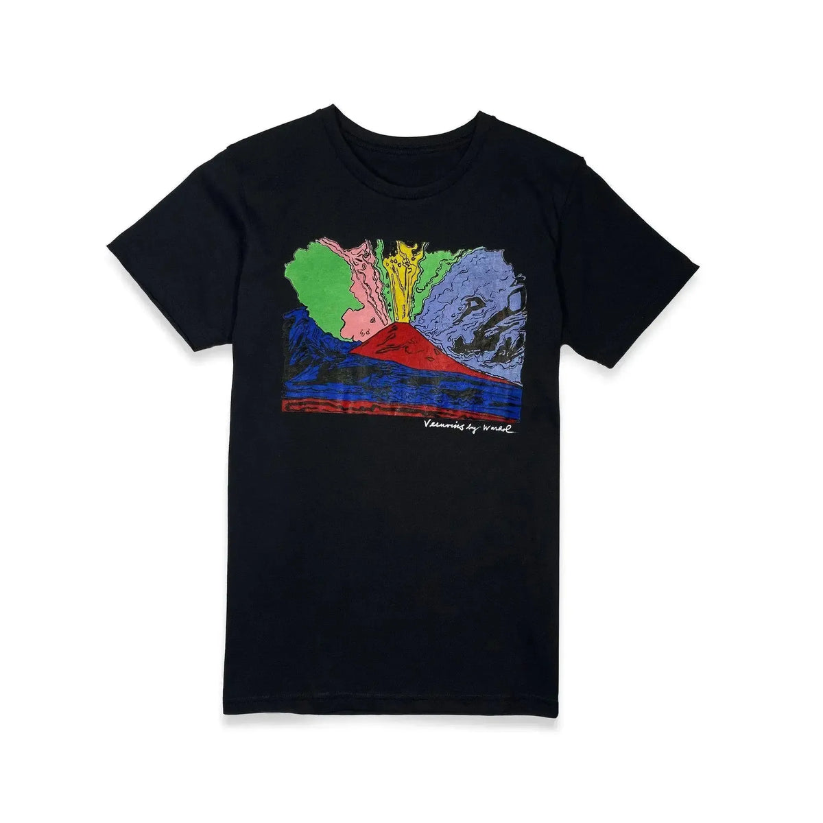 T-Shirt Homme avec Vésuve par Andy Warhol