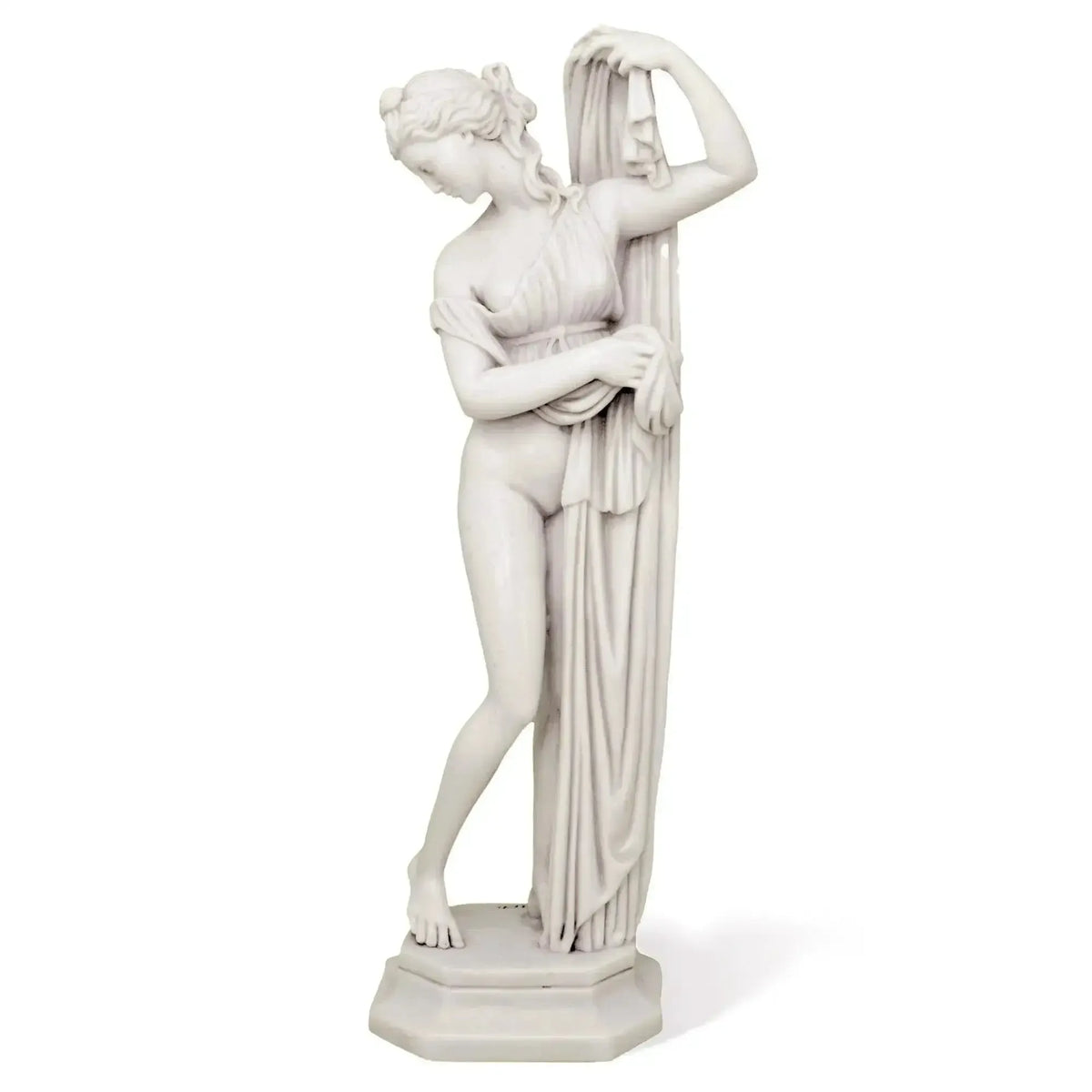 Venere Afrodite Callipigia - Statua in Marmo 38 cm vista frontale 