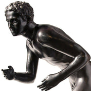 Bronze Statue of a Running Man from the Villa of the Papyri in Herculaneum