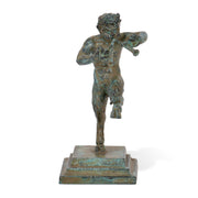 Faun with the Flauts Bronze Statuette