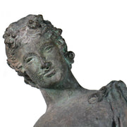 Narciso, Statua in bronzo, 65 cm