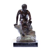 Resting Hermes Bronze Statue