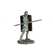 Legionario Romano a riposo in bronzo - Statuetta-Bronzi-Museum Shop Italy