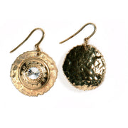 Silver earrings with Swarovski