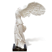 The Winged Victoria Nike of Samothrace marble statue