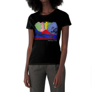 Vesuvius by Warhol womens T-Shirt