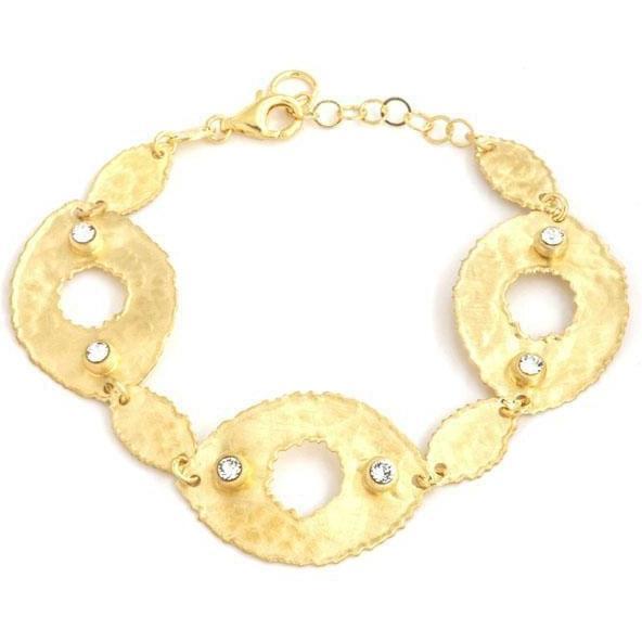 Pulsera de Plata 925 Chapada en Oro