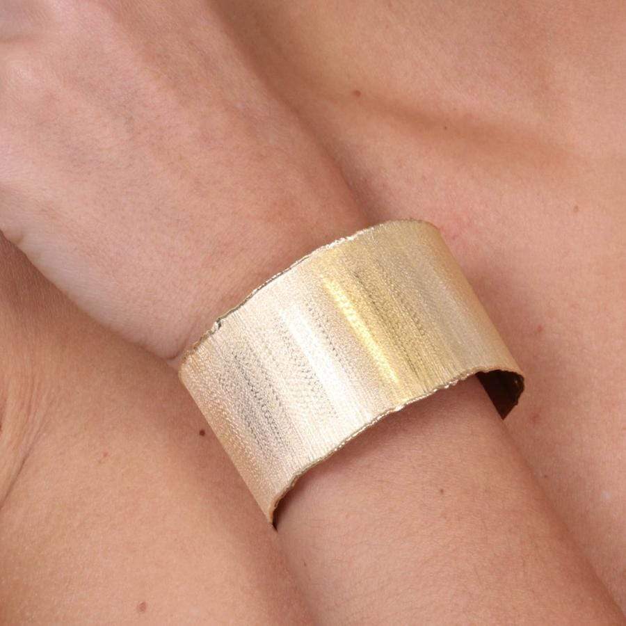 Bracelet rigide rayé Argent 925