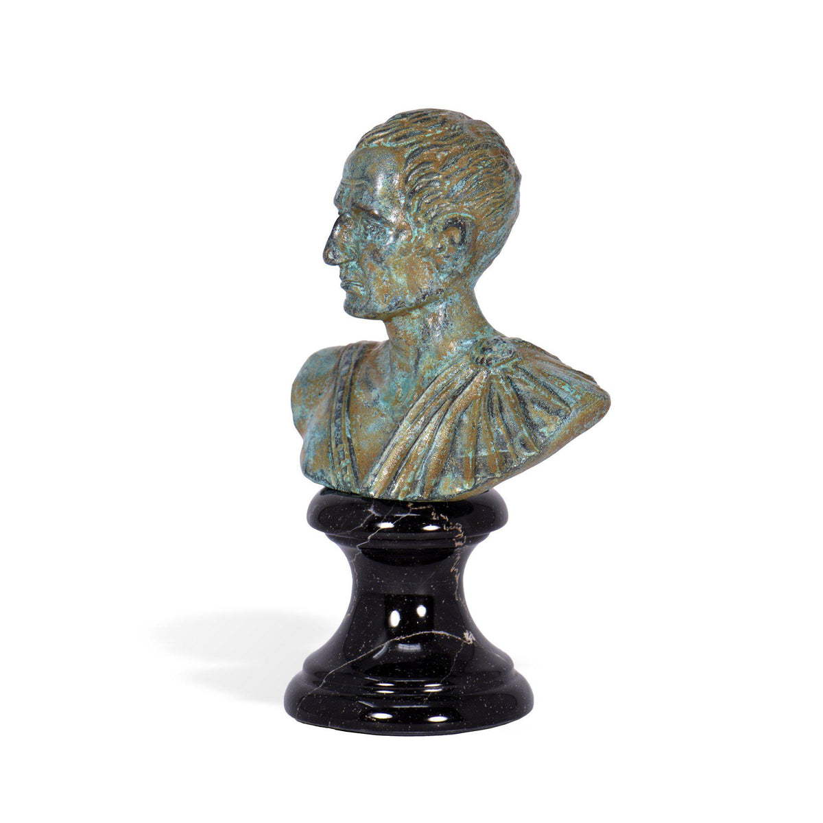 Jules César - Statuette en bronze 11 cm