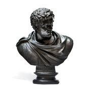 Caracalla imperatore romano busto in bronzo